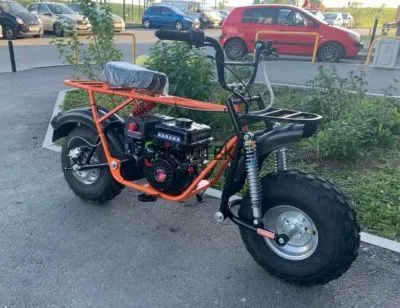 Мотоцикл внедорожный СКАУТ САФАРИ 3 - 7 BIGFOOT (передняя подвеска + 2 зад. аморт., 7,0 л.с., РЕДУКТОР)