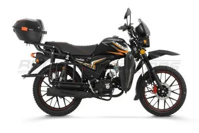 Мопед ROCKOT (Рокот) ALPHA COMFORT черный глянцевый