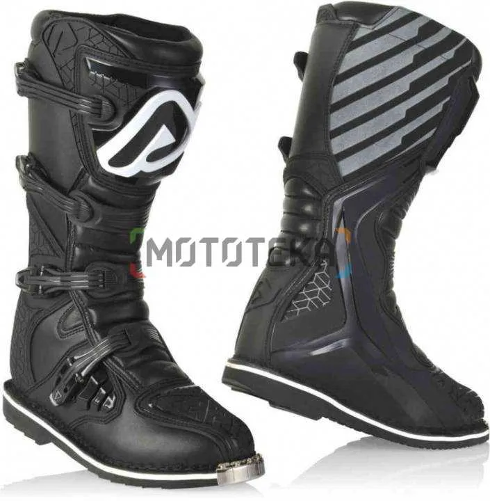 Мотоботы кроссовые Acerbis (Асербис) E-TEAM Black (р.41)