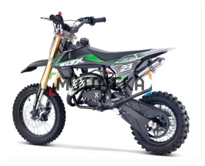 Мотоцикл кроссовый / эндуро Motax (Мотакс) Мини - кросс 60 PS (мех./ст.) белый/зелёный для детей