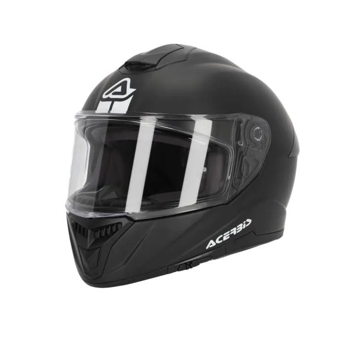Шлем мото интеграл Acerbis (Асербис) KRAPON 22-06 Grey/Yellow XS