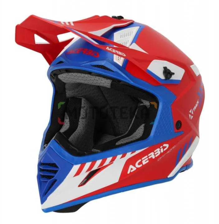 Шлем мото кроссовый Acerbis (Асербис) X-TRACK MIPS 22-06 Red/Blue XS