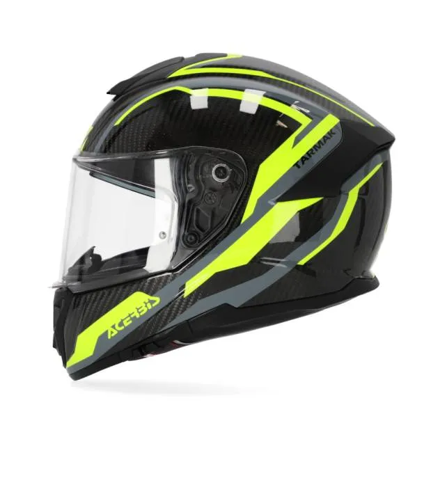 Шлем мото интеграл Acerbis (Асербис) TARMAK Grey/Yellow XXL