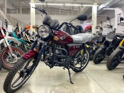 Мопед Racer (Рейсер) RC50 (110) ALPHA M1 бордовый