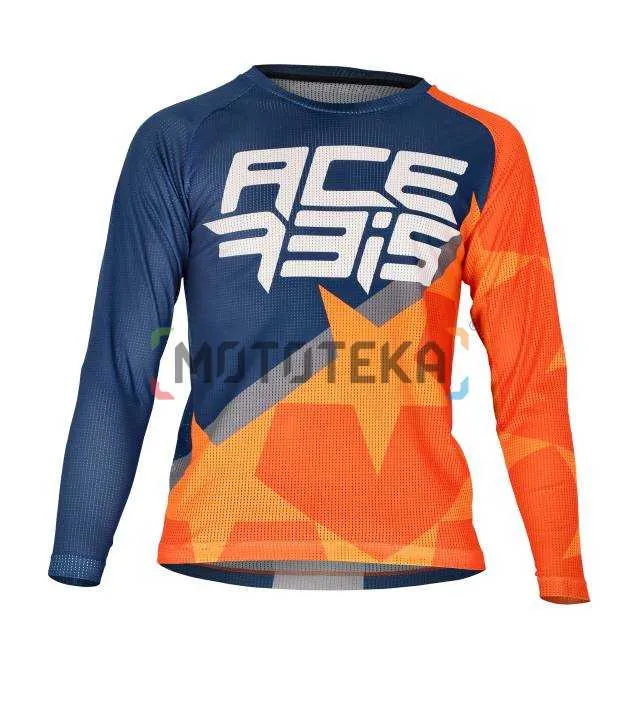 Джерси детское Acerbis (Асербис) MX J-WINDY ONE KID VENTED Blue/Orange L