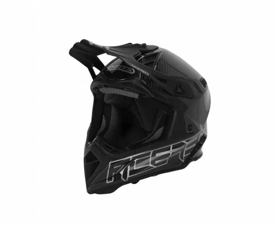 Шлем мото кроссовый Acerbis (Асербис) STEEL CARBON 22-06 Black/Grey XS