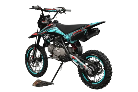 Питбайк Regulmoto (Регулмото) SEVEN MEDALIST 17/14 чёрный/синий - купить с доставкой, по выгодной цене в интернет-магазине Мототека