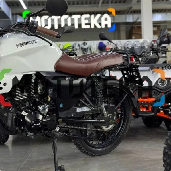 Мотоцикл дорожный ROCKOT (Рокот) LEGEND 150 белый с ЭПТС | Мототека