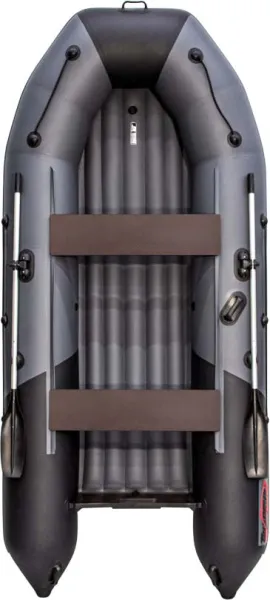 Лодка ПВХ Таймень NX 3600 НДНД PRO светло-серый/графит | Мототека