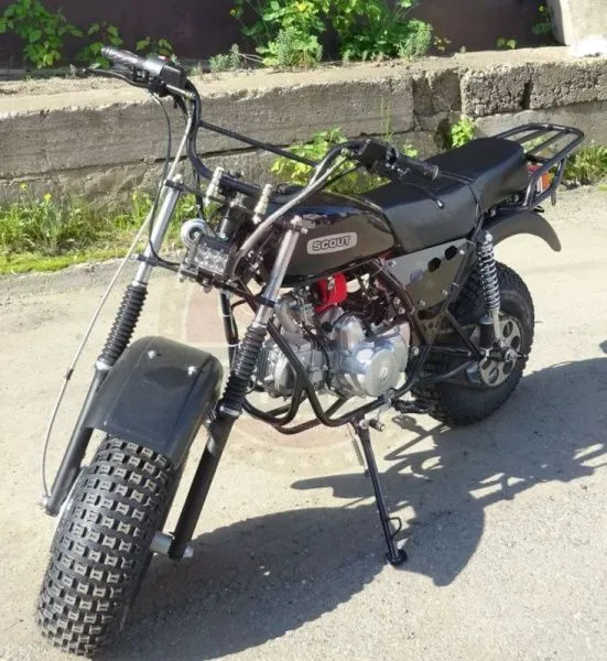 Мотоцикл СКАУТ-8 Стриж, 125 куб.см., полу-автомат | Мототека