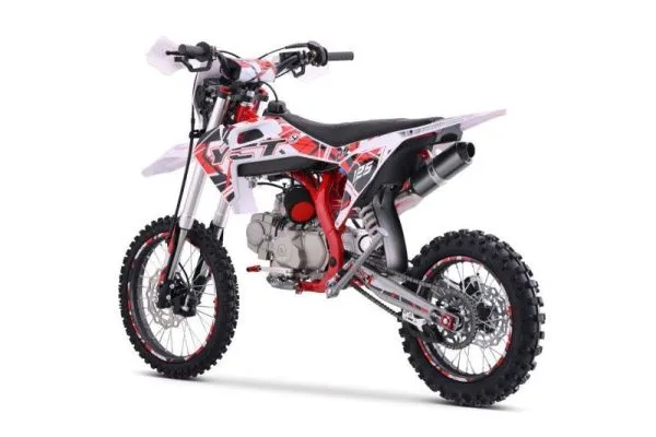 Питбайк Yacota (Якота) H5 125 белый/красный | Мототека