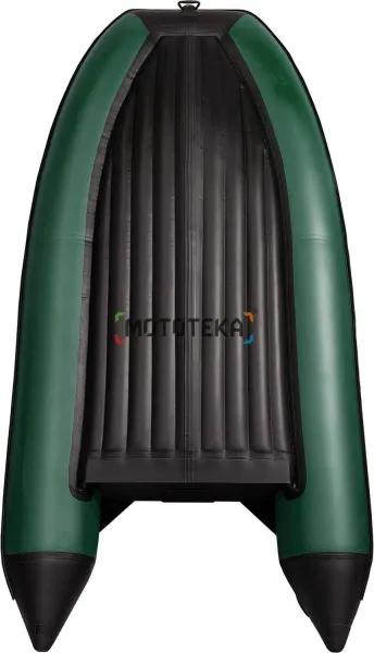 Лодка ПВХ SMarine (Смарин) AIR Standard - 380 (зелёный/чёрный) | Мототека