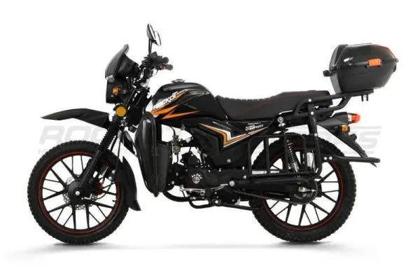 Мопед ROCKOT (Рокот) ALPHA COMFORT черный глянцевый | Мототека