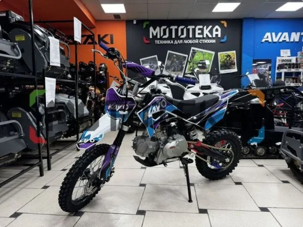 Питбайк KAYO (Кайо) MINI К125EM 14/12 (механ. сцепл., эл. стартер 2024г.) | Мототека