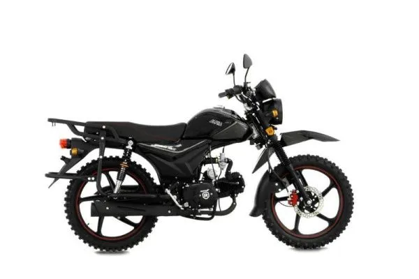 Мопед ROCKOT (Рокот) ALPHA OFFROAD M - 12 49.9 (125) чёрный глянцевый | Мототека