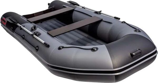 Лодка ПВХ Таймень NX 3600 НДНД PRO светло-серый/графит | Мототека