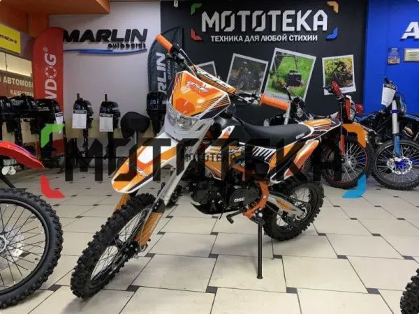 Питбайк BSE (БСЕ) MX125 Racing Orange | Мототека