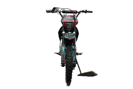 Питбайк Regulmoto (Регулмото) SEVEN MEDALIST 17/14 чёрный/синий - купить с доставкой, по выгодной цене в интернет-магазине Мототека