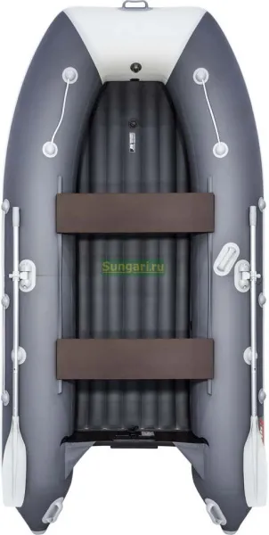 Лодка ПВХ Таймень LX 3400 НДНД графит/светло-серый | Мототека