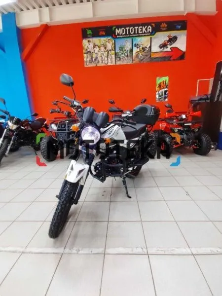 Мопед ROCKOT (Рокот) ALPHA TOURIST M - 12 49.9 (125) белый глянцевый | Мототека