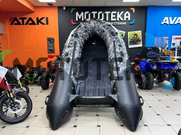 Лодка ПВХ Hunter (Хантер) 350 ПРО Камуфляж | Мототека