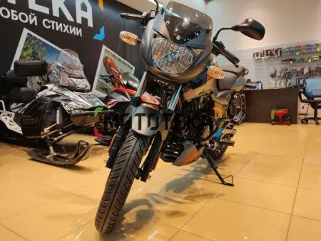 Мотоцикл дорожный BAJAJ (Баджадж) Pulsar 180 чёрный/оранжевый с ПТС - купить с доставкой, по выгодной цене в интернет-магазине Мототека