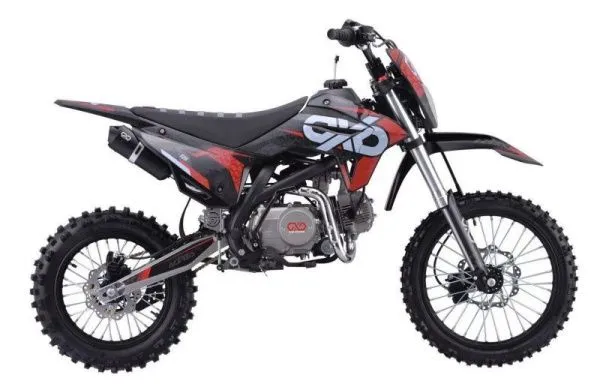Питбайк OXO (Оксо) Base 125 17/14 красный | Мототека
