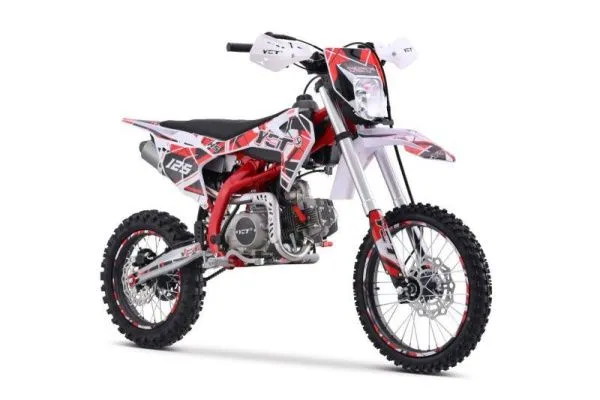 Питбайк Yacota (Якота) H5 125 белый/красный | Мототека