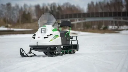 Снегоход БТС Арктик - 4Т Лонг 20 л.с. белый (машинокомплект) - купить с доставкой, по выгодной цене в интернет-магазине Мототека