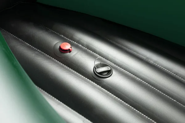 Лодка ПВХ SMarine (Смарин) AIR Standard - 380 (зелёный/чёрный) | Мототека