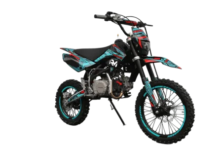 Питбайк Regulmoto (Регулмото) SEVEN MEDALIST 17/14 чёрный/синий - купить с доставкой, по выгодной цене в интернет-магазине Мототека