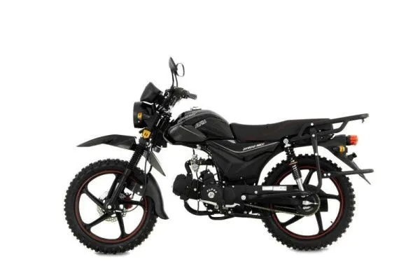 Мопед ROCKOT (Рокот) ALPHA OFFROAD M - 12 49.9 (125) чёрный глянцевый | Мототека