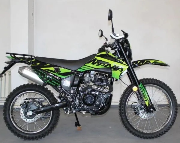 Мотоцикл кроссовый / эндуро Racer (Рейсер) ZWC2 - 300B BOOSTER зелёный с ПТС | Мототека