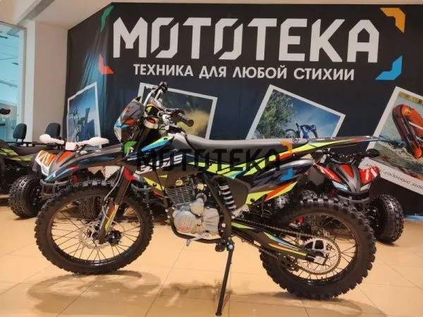 Мотоцикл кроссовый / эндуро BSE (БСЕ) Z3 L Spek Green (015) | Мототека