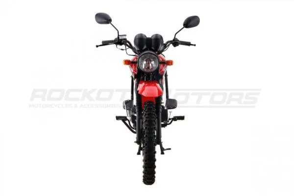 Мопед ROCKOT (Рокот) ALPHA OFFROAD M - 12 49.9 (125) красный глянцевый | Мототека
