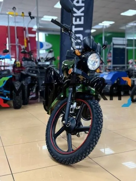 Мопед Мотомир RAID 49.9 (110) (кофр в комплекте. дуги с карманами) камуфляж | Мототека