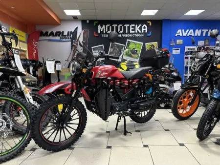 Мопед FXMOTO (ФХМото) FX MC - 50 (125) МАХ OFF ROAD красный - купить с доставкой, по выгодной цене в интернет-магазине Мототека