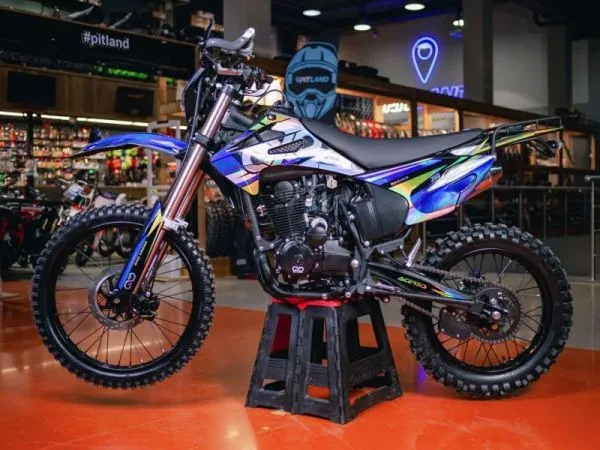 Мотоцикл кроссовый / эндуро OXO (Оксо) Lite 250 (CS250LT1) синий | Мототека