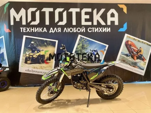 Мотоцикл кроссовый / эндуро OXO (Оксо) Venom 250 (GN-049) зелёный | Мототека