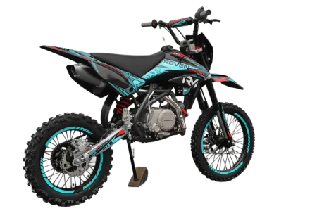 Питбайк Regulmoto (Регулмото) SEVEN MEDALIST 17/14 чёрный/синий - купить с доставкой, по выгодной цене в интернет-магазине Мототека