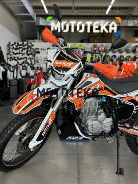 Мотоцикл кроссовый / эндуро ROCKOT (Рокот) RS250 Firestorm (250cc. 172FMM-5 (PR250). 21/18) с ЭПТС | Мототека