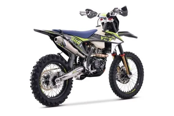 Мотоцикл кроссовый / эндуро Yacota (Якота) NB300 чёрный/зелёный | Мототека