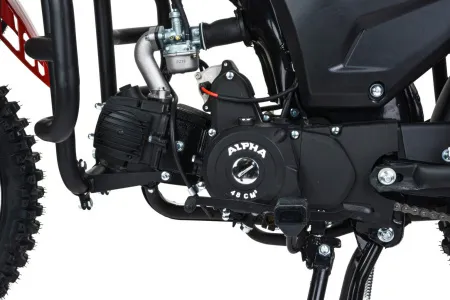 Мопед MotoLand (Мотолэнд) Альфа Forester RS 11 (LM48 - B) красный (A) - купить с доставкой, по выгодной цене в интернет-магазине Мототека