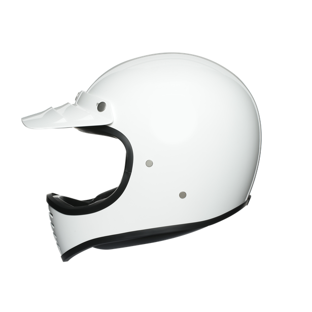 Шлем мото открытый AGV (АГВ) X101 MONO White S