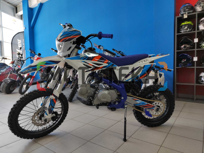 Питбайк Wels (Велс) RT 125 17/14 полуавтомат синий