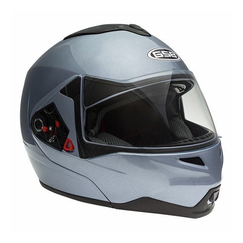 Шлем модуляр GSB G - 339 GREY MET