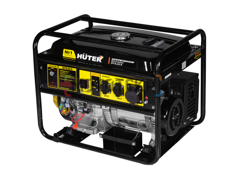 Электрогенератор бензиновый Huter (Хутер) DY8,0LX