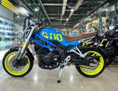 Мотоцикл дорожный Dayun (Дайун) DY400 - F Голубой с ПТС