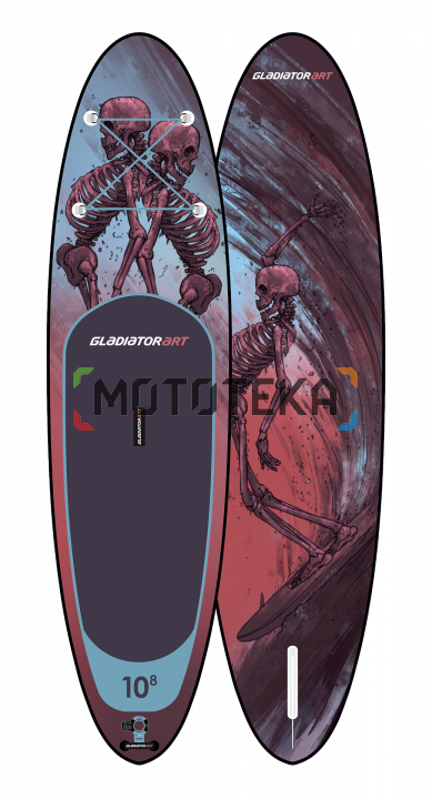 Надувная доска для sup - бординга Gladiator (Гладиатор) RIDE 10.8