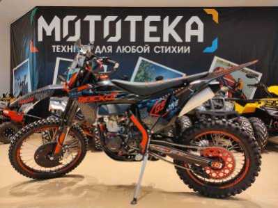 Мотоцикл кроссовый / эндуро ROCKOT (Рокот) GS ONE Blackout (300сс, 177ММ, 21/18)
